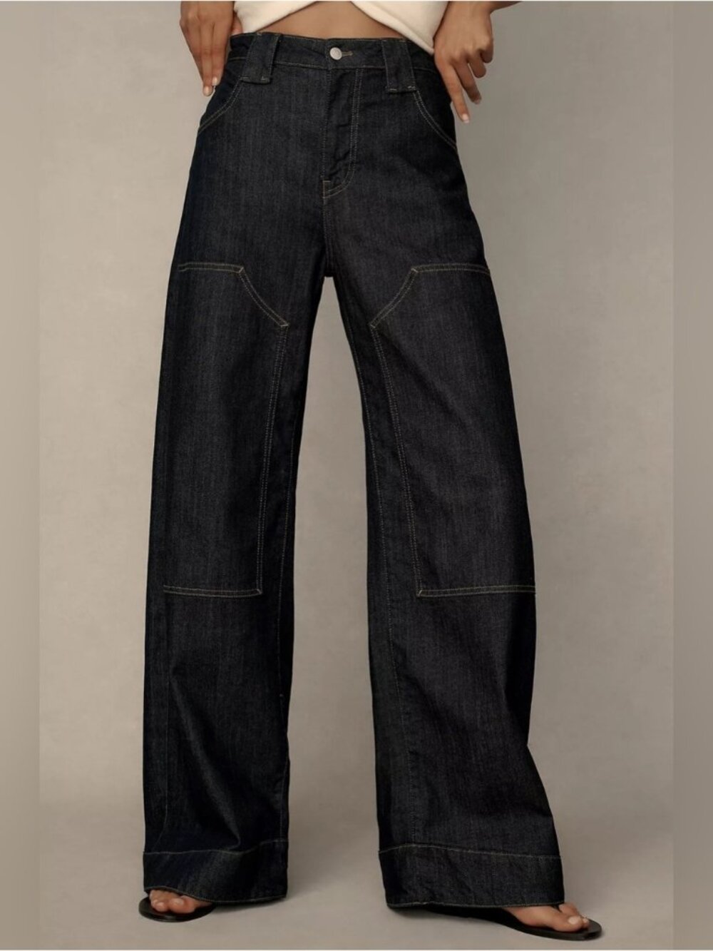 NWT Size 30 - Myra Low-Rise Tapered Jeans by Pilcro: Puddle Edition (US$ 148)